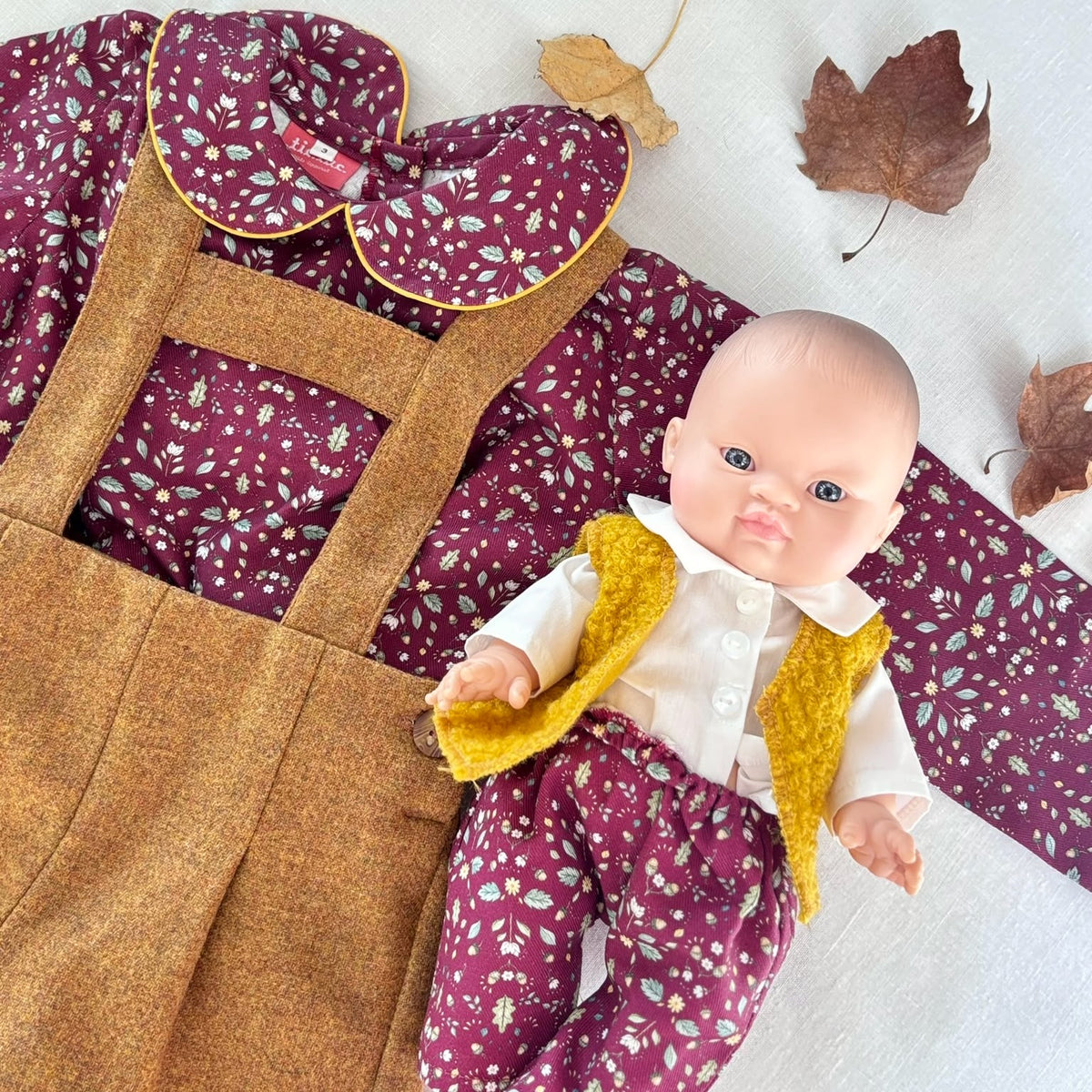 Kit Roupa Boneco Joaquim