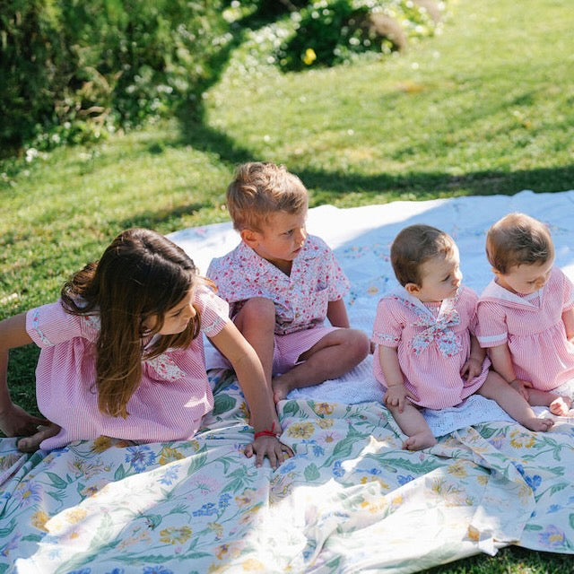Camisa flores encarnadas