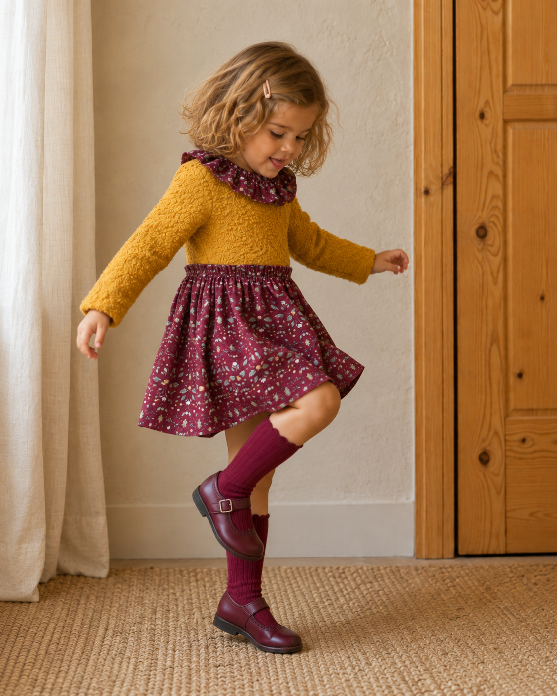 Vestido bolotas