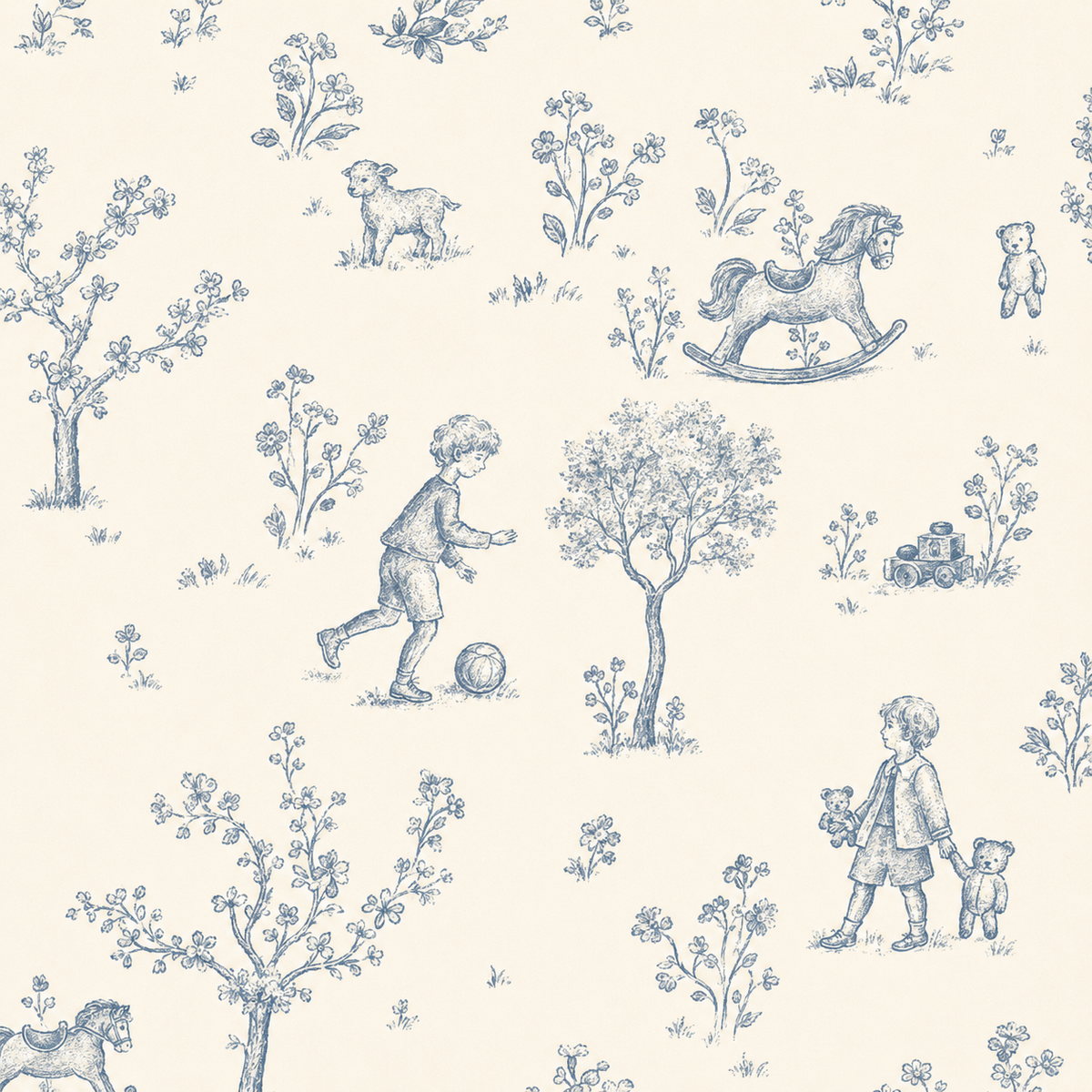Conjunto toile de jouy