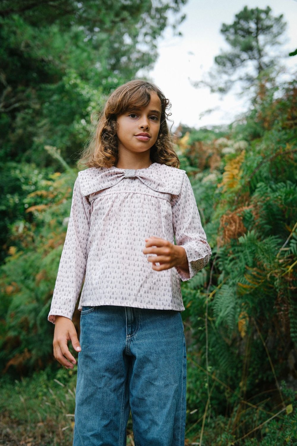 Camisa com gola em laço - Image 4