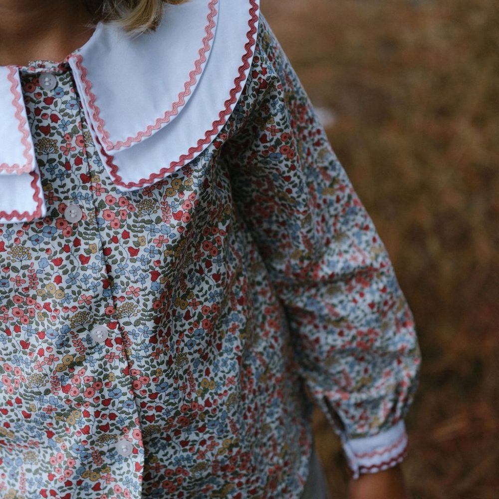 Camisa de flores com grega - Image 2