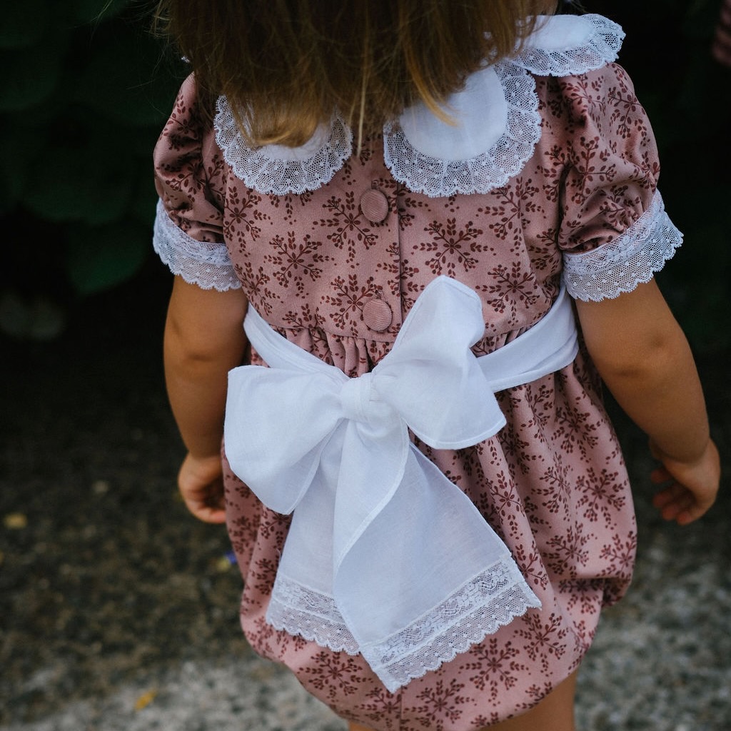 Floral velvet romper - Image 14