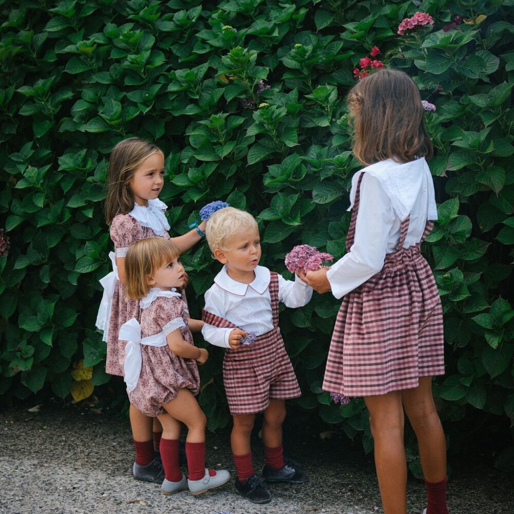 Vestido veludo de flores - Image 10