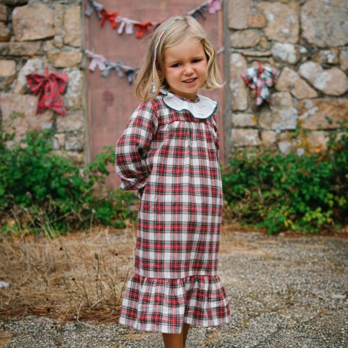 Camisa de noite escocesa