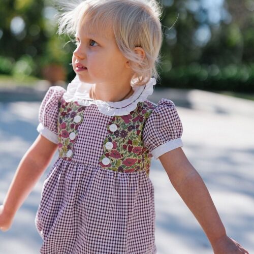 Fofo quadradinhos bordeaux